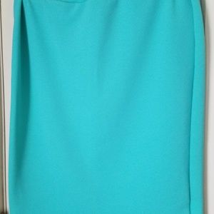 Lularoe XL Turquoise Cassie Pencil Skirt